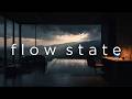 Focus Music • Storm-Driven Focus Mode — Deep Work &amp; Study in a Luxury Glass Office