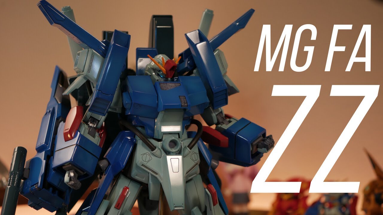 NEVER GIVE UP - MG FA ZZ GUNDAM - YouTube