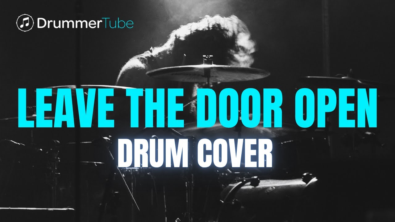 How to play leave the door open silk sonic on drums leave the