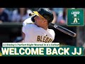 WELCOME BACK JJ: JJ Bleday's Perfect Night Wasted in A's Defeat