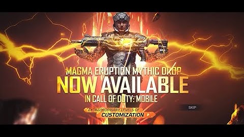 Magma Eruption Mythic Drop - Garena PH