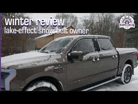 F150 Lightning Winter Driving Review - I Did Not Expect This.