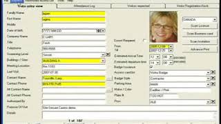 Visitor Registration Module