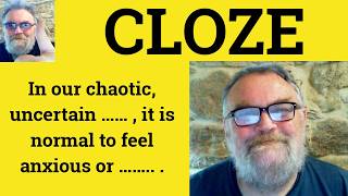 😎 Cloze Meaning - Cloze Test Defined - Cloze Definition - Cloze Test Examples - Cloze - Cloze Test