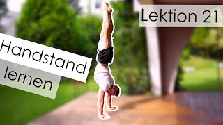 Handstand lernen - Lektion 22 - Turnen an den Ringen lernen - Handstand Tutorial