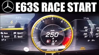 AMG RACE START !? E63S 4Matic+ (600HP) 0-260 km/h