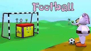 Cartoon Didadu.tv free YouTube channel for kids. football