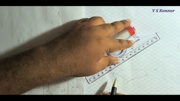 Cone on a pentagonal frustum on ISO sheet