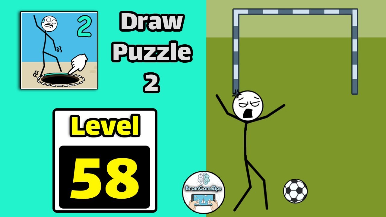 Draw Puzzle 2: One line one pa - Level 58 Answer