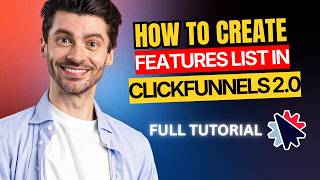 How to Create a Features List in ClickFunnels 2.0 [2026 Full Guide]