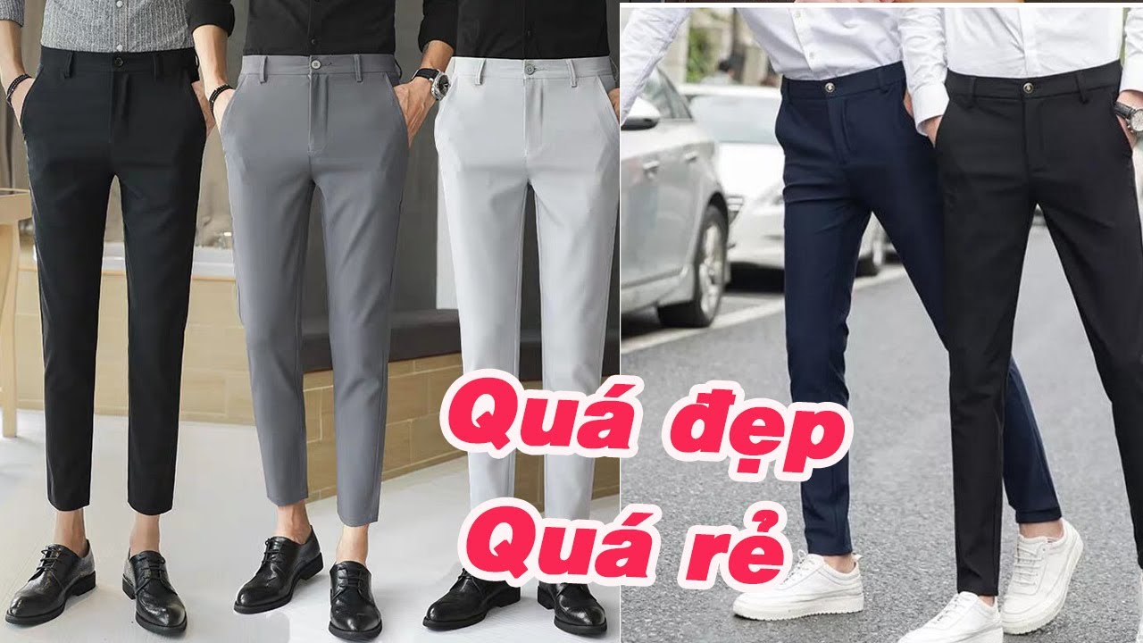 shop quần tây nam tphcm 2022 Update Quần tây nam ống côn dáng body giá rẻ nhất Tiki, Shopee, Lazada và Sendo