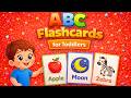 ABC Flashcards for Babies and Toddlers | Learn Alphabet Words A to Z | ABC Learning for Toddlers