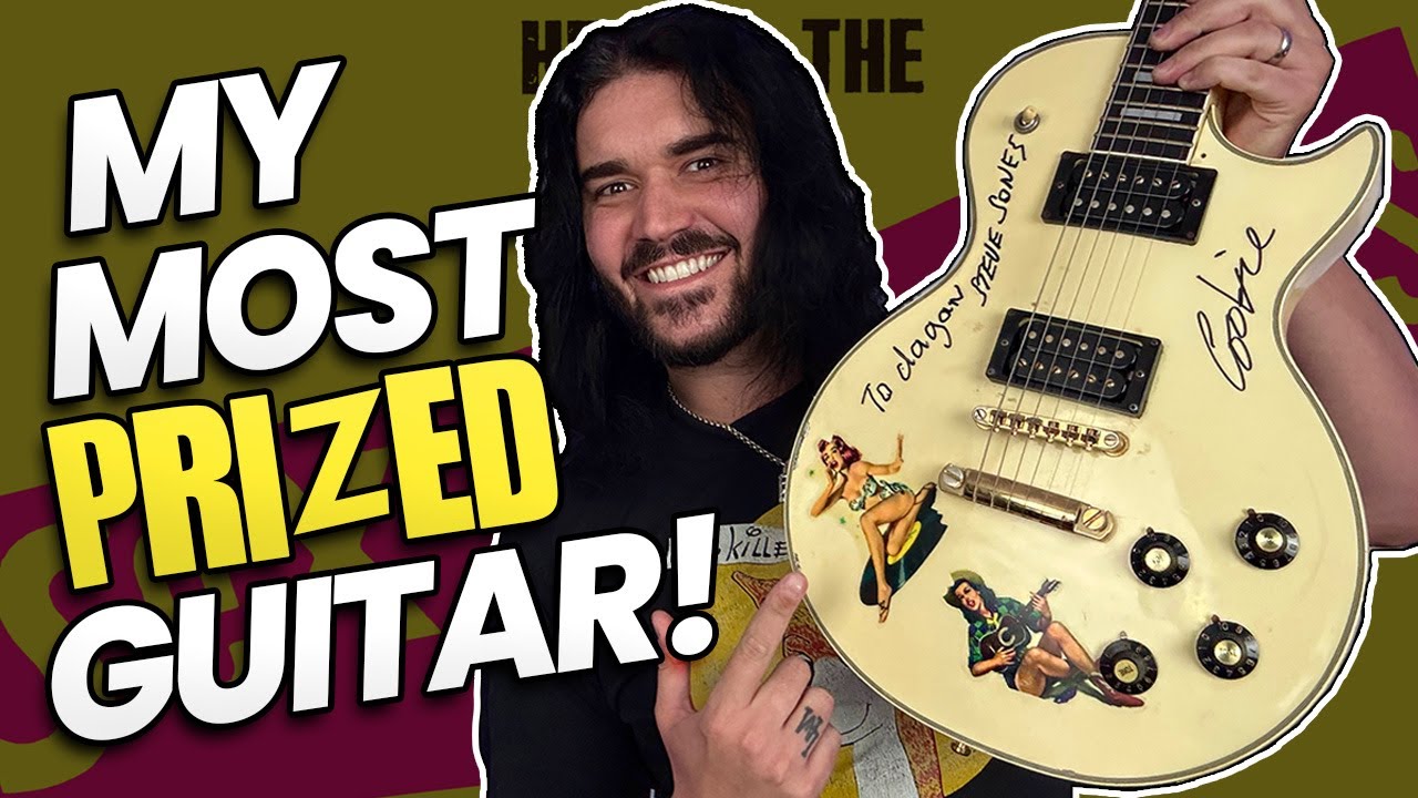 My 1977 SEX PISTOLS Guitar! - A Vintage LP Honouring My Guitar Hero Steve Jones