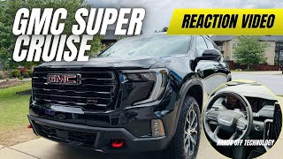 GMC Super Cruise First-Time Reaction + REVIEW!