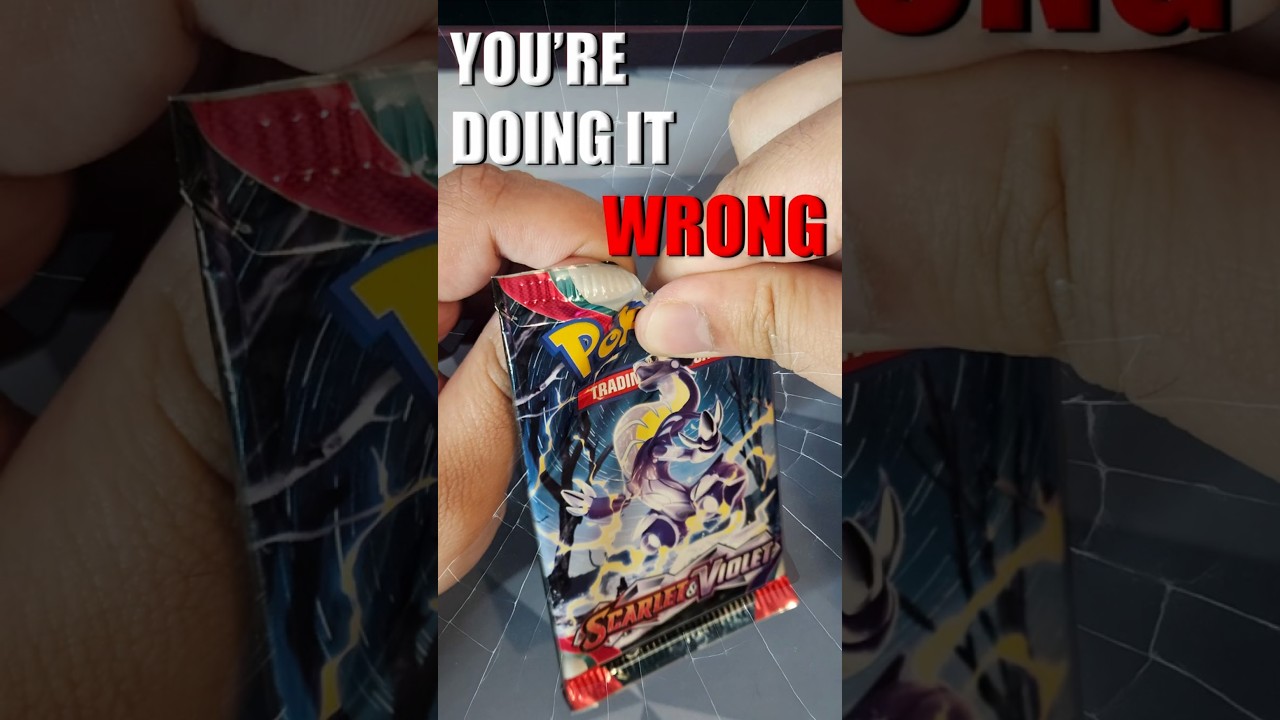 How To EASILY Open ANY Booster Pack  