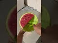 When my mother told me to finish half of the watermelon and go to study