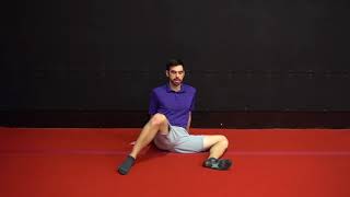 Hip 90/90 Drill exercise demonstration by Dr. Brian Fischer