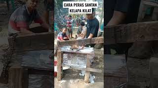 CARA PERAS SANTAN CEPAT PAKAI ALAT SIMPEL