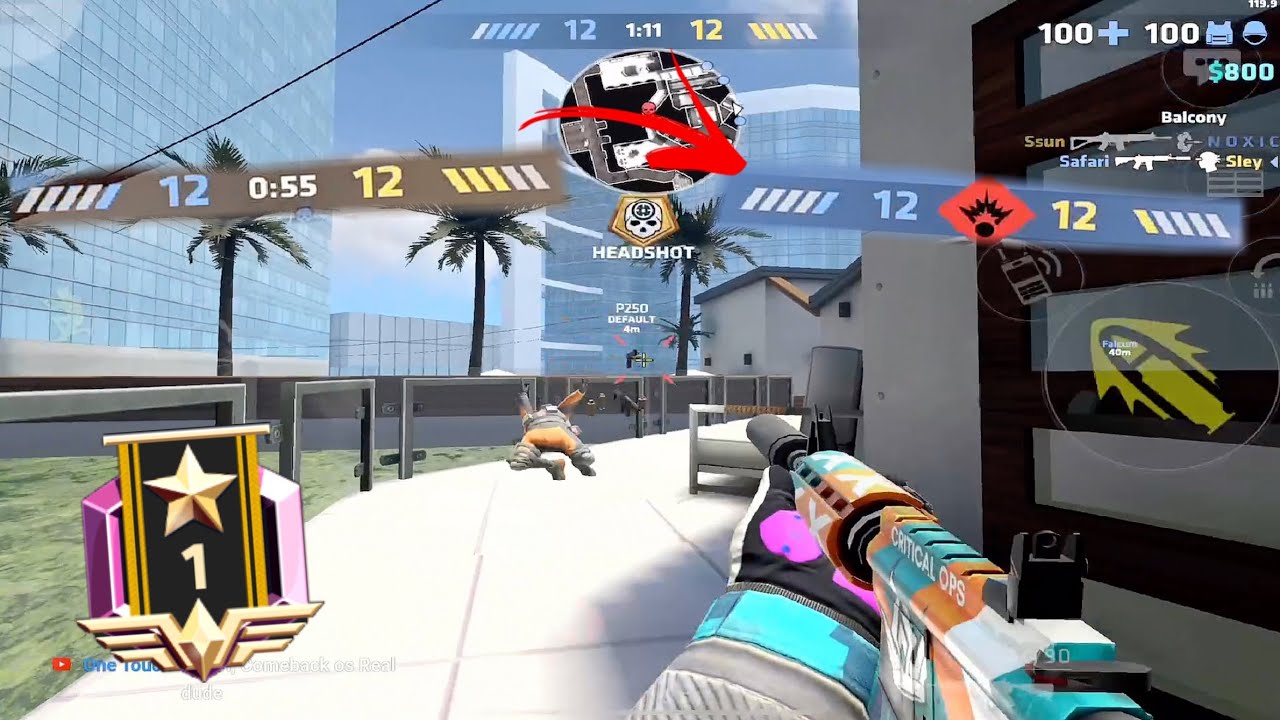 Critical Ops: МОГУ ЛИ Я СПРАВИТЬСЯ с этой битвой 1 на 3, чтобы ВЫИГРАТЬ ИГРУ?!