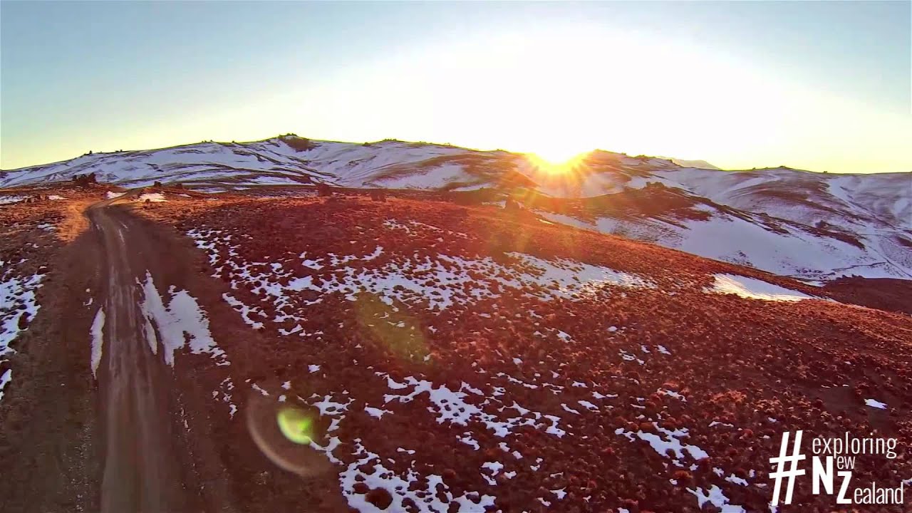 Central Otago: Nevis Road - Fast Fly to Sunset 