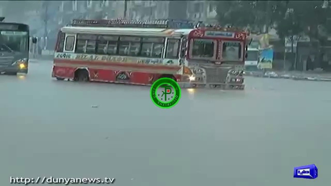 Monsoon rain disrupts life in major cities. - Siasi Videos - PKTalks.com