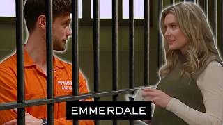 Dawn Reveals Her Pregnancy To Joe In Prison | Emmerdale