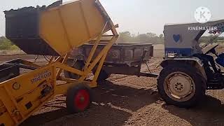 ಕಲ್ಲು ಸಂಗ್ರಹಿಸುವ ಯಂತ್ರ |stone picker machine! stone quarrying !machine it's amazing machine