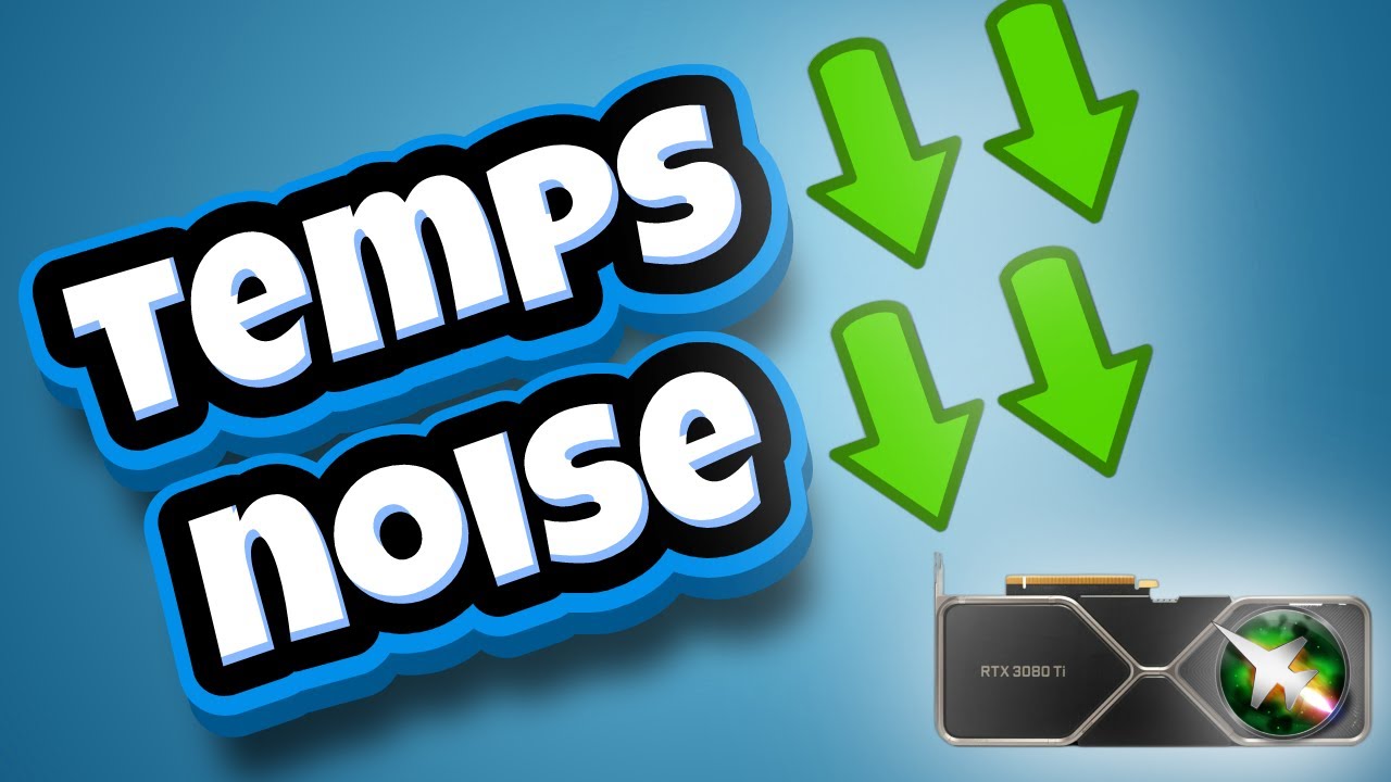 UNDERVOLT 3080ti FE ! Reduce Coil Whine | Lower Temps