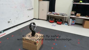 Online Learning of Quadrotor Dynamics in the Wind Gust