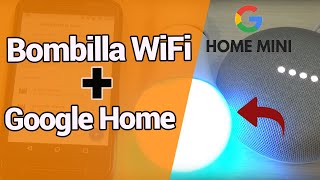 Bombilla WiFi color RGB con control remoto Google Home Mini, Amazon Echo Alexa, Tuya Smart 
