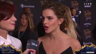 Emma Watson at Los Angeles premiere of Beauty and the Beast