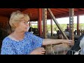 Bettyann Spenker introduces her goats and goat cheese creamery.