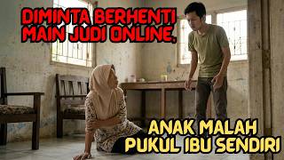 TRAGIS ! Diminta Berhenti Main Judi Online, Anak Malah Pukul Ibu Sendiri
