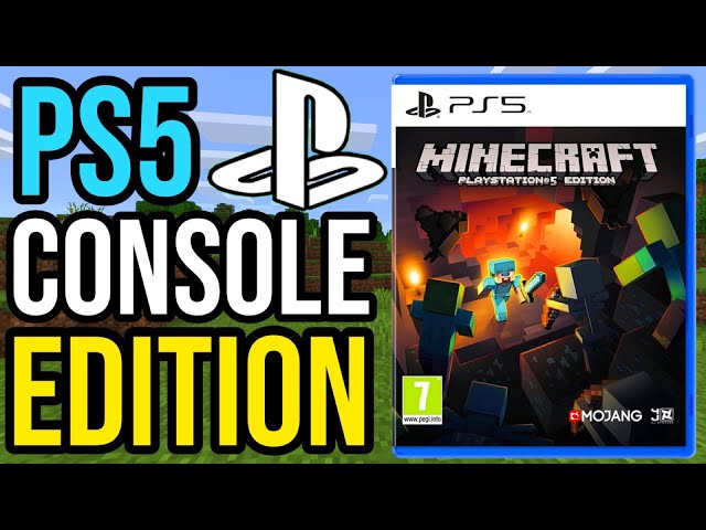 Minecraft PS5 Upgrade Release Date - Is Minecraft On PS5?