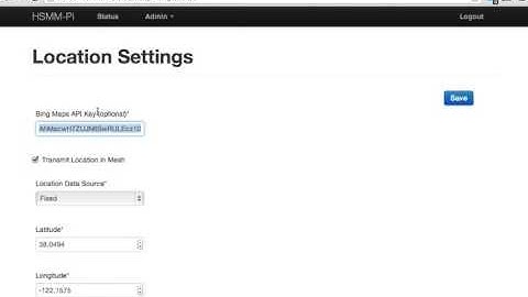HSMM-Pi - Location and Service Forwarding Demo