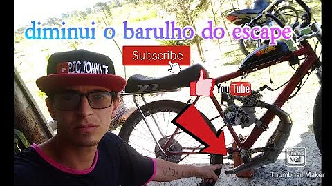 Como diminuir o barulho da motorizada?