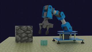 Robot arm animation test