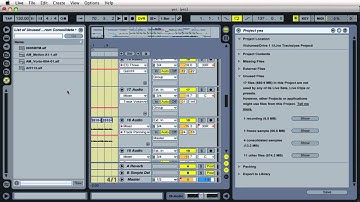 #28 Remove Unused Files :: Ableton Live
