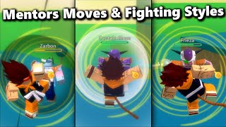 Frieza,Ginyu,Dodoria,Zarbon,Nail Fighting Styles & Moves | DBZ Online Generations