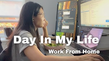 Day in the life of a software engineer | work from home | REALISTIC