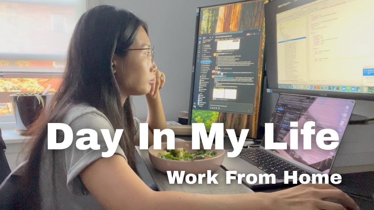 Day in the life of a software engineer | work from home | REALISTIC ...