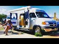 MILLION DOLLAR VANLIFE WHEEL ESTATE | Van Life at The Jersey Shore | Complete Van Tour