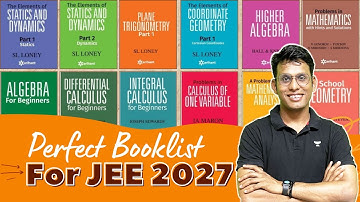 Must Have Booklist for JEE 2027 Preparation | Prashant Jain #jee #jee2027