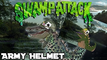 Army Helmet Aligator - Swamp Attack Gameplay