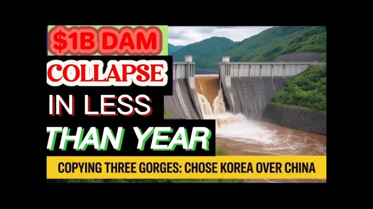 “Korean Dam Built on a Budget Collapses | Tragic Failure Kills 99 People – Full Investigation”