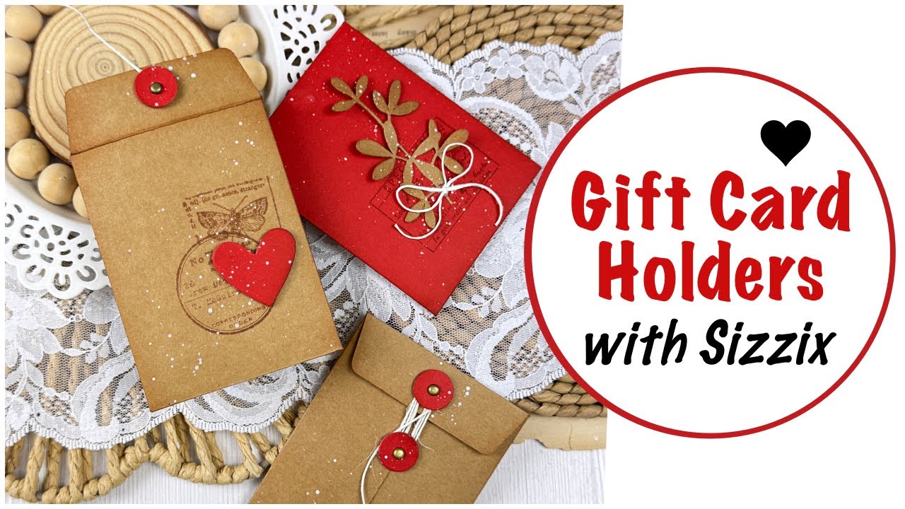 Карманные конверты для подарочных карт