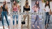 OUTFITS para DELGADAS / TIPS Para VESTIR Si eres muy DELGADA !/LOOKS  TENDENCIA MODA para FLAQUITAS ✨ - YouTube