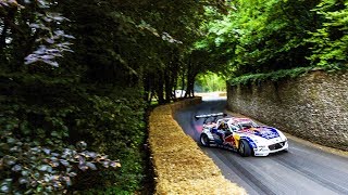 Mad Mike Whiddett Blasts Radbul Up The Goodwood Festival Of Speed Hill