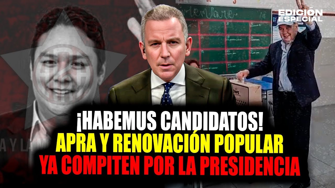 DEC 1 - Enrique Valderrama gana en el APRA y Rafael López Aliaga arrasa ...