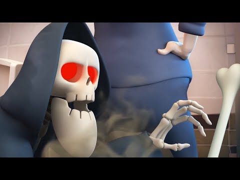 Spookiz | EL PEDO DEL PROFESOR ESQUELETO | Dibujos animados para niños | WildBrain